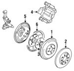 D10226251A - Brakes: Brake Drum for Mazda: 323, MX-3, Protege Image