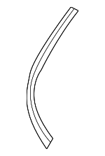 658209UH0A - Body: Seal To Hood for Nissan: Murano Image