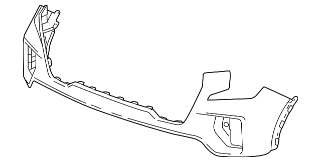 84542582 - Front Bumper Upper Fascia 2019-2022 GMC | GM Wholesale