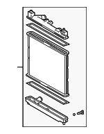 1640021071 - Cooling System: Radiator for Scion: xA, xB | Toyota: Echo Image