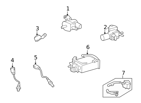 Powertrain Control for 2008 Lexus LX570 #0