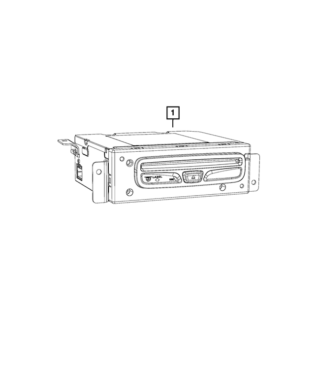 5091303AC - Electrical: Compact Disc Player for Mopar Image