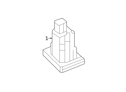 License Lamps for 2023 Mercedes-Benz Metris #0