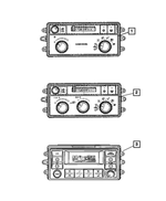 R5057279AC - Air Conditioning &amp; Heater: A/c And Heater - Aux Control for Mopar Image