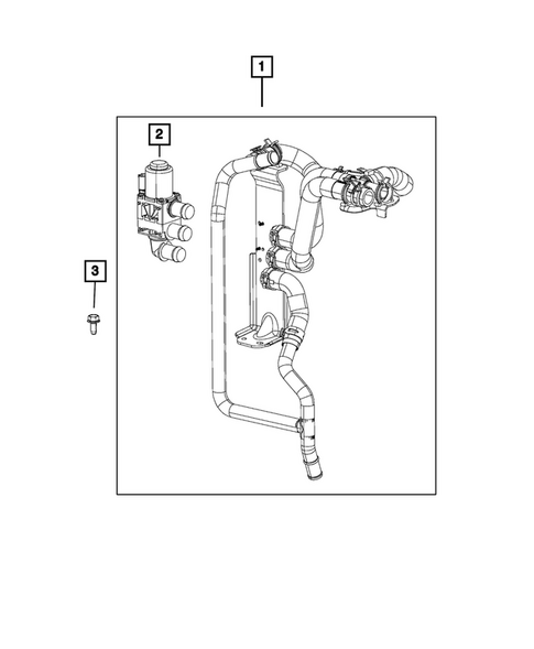 Air Conditioner and Heater Plumbing for 2026 Chrysler Pacifica #5