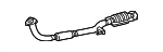 1741003130 - : Converter &amp; Pipe for Toyota: Camry, Solara Image