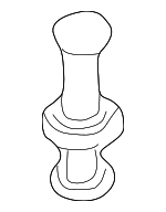 17111712963 - Body: Windshield Pillar Trim Rivet for BMW: 318i, 318is, 323Ci, 323i, 323is, 325Ci, 325i, 325is, 325xi, 328Ci, 328i, 328is, 330Ci, 330i, 330xi, 525i, 528i, 530i, 540i, 740i, 740iL, 750iL, M3, M5, X3, X5, Z3, Z4, Z8 Image