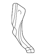 51438213946 - Body: Kick Panel for BMW: 323i, 325i, 325xi, 328i, 330i, 330xi Image