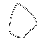 51728194684 - Body: Opening Trim for BMW: 323i, 325i, 325xi, 328i, 330i, 330xi Image