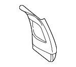 51437902935 - Body: Upper Center Pillar Trim for BMW: 323i, 325i, 325xi, 328i, 330i, 330xi Image