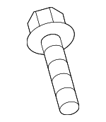 904550025 - Body: Warning Lamp Screw for Subaru: BRZ, Forester, Impreza, Legacy, Outback Image