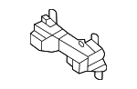 64928L0000 - Body: Reinforcement for Hyundai Image
