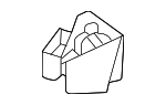 86679D2000 - Body: Side Bracket Nut for Hyundai Image