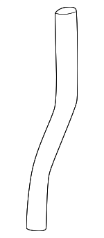 XR81873 - : Breather Tube for Jaguar Image