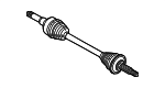 XR82894 - : Axle Assembly for Jaguar: S-Type Image