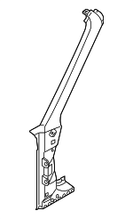 99750233500GRV - Body: Hinge Pillar for Porsche: 911 Image