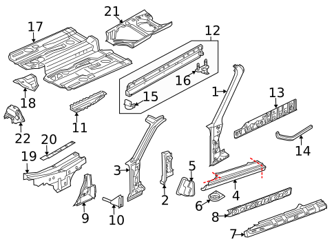 Rocker for 2011 Porsche 911 #0