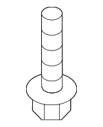 21893D2000 - Engine: Trans Crossmember Mount Bolt for Hyundai Image