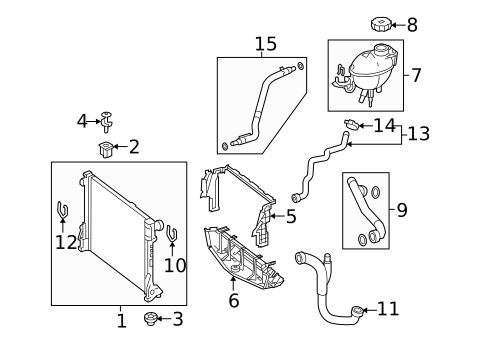 Hoses & Pipes for 2013 Mercedes-Benz E550 #0