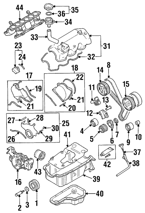 Filters for 1996 Mitsubishi Montero #0