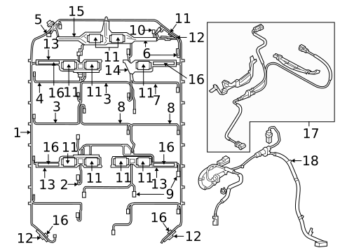 Wiring Harness for 2024 Audi Q8 e-tron #0