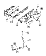 5142801AA - Engine 2.8L Four Cylinder (Turbo Diesel): Stud for Mopar Image