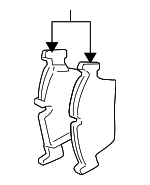 34116790759 - Brakes: Brake Pads for BMW Image