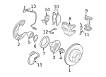 7119934760 - Brakes: Lock Ring for BMW Image