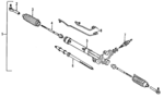 26043517 - Steering: Steering Gear for Chevrolet: Lumina APV | Oldsmobile: Silhouette | Pontiac: Trans Sport Image
