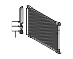 884A062020 - : 2021-2024 Toyota Mirai - Condenser Assembly for Toyota: Mirai Image