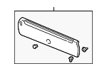 84640S0XA01ZB - : Rear Trim Panel for Honda Image
