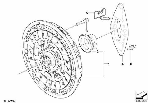 Mechanical Clutch for 2004 BMW M6 #0