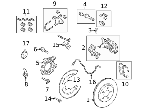 Hardware, Fasteners & Fittings for 2013 Ford Mustang #1