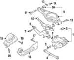 31109386 - Suspension: Lower Control Arm Bolt for Volvo Image