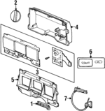 F2AZ15000A - : Clock for FORD Image