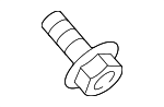 112982J209 - Engine: Front Mount Bracket Bolt for Nissan Image