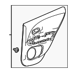 83701T7WA91ZA - : Door Trim Panel for Honda: HR-V Image