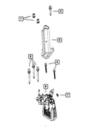 6510300AA - 3.6L; Engine: Hex Head Screw And Washer for Mopar Image
