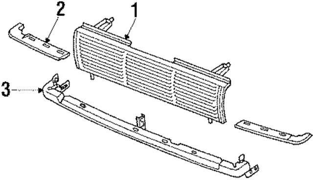6233261A11 - : Molding for Nissan Image
