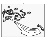 265559HS0A - : Combo Lamp Assembly for Nissan: Altima Image