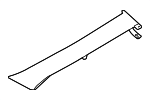 MR574398 - : Spoiler Gasket for Mitsubishi Image