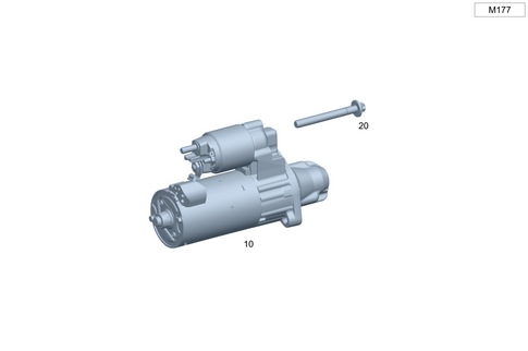 Starter Motor for 2024 Mercedes-Benz SL63 AMG #0