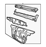 4923058 - Body: Dash Panel for Saab: 9-3, 900 Image