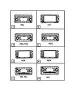 5064925AG - Electrical: Mw/fm/dvd Radio for Mopar Image