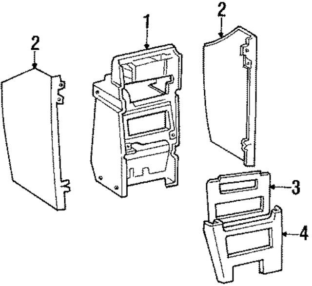 4460258 - Body: Carrier for Mopar Image