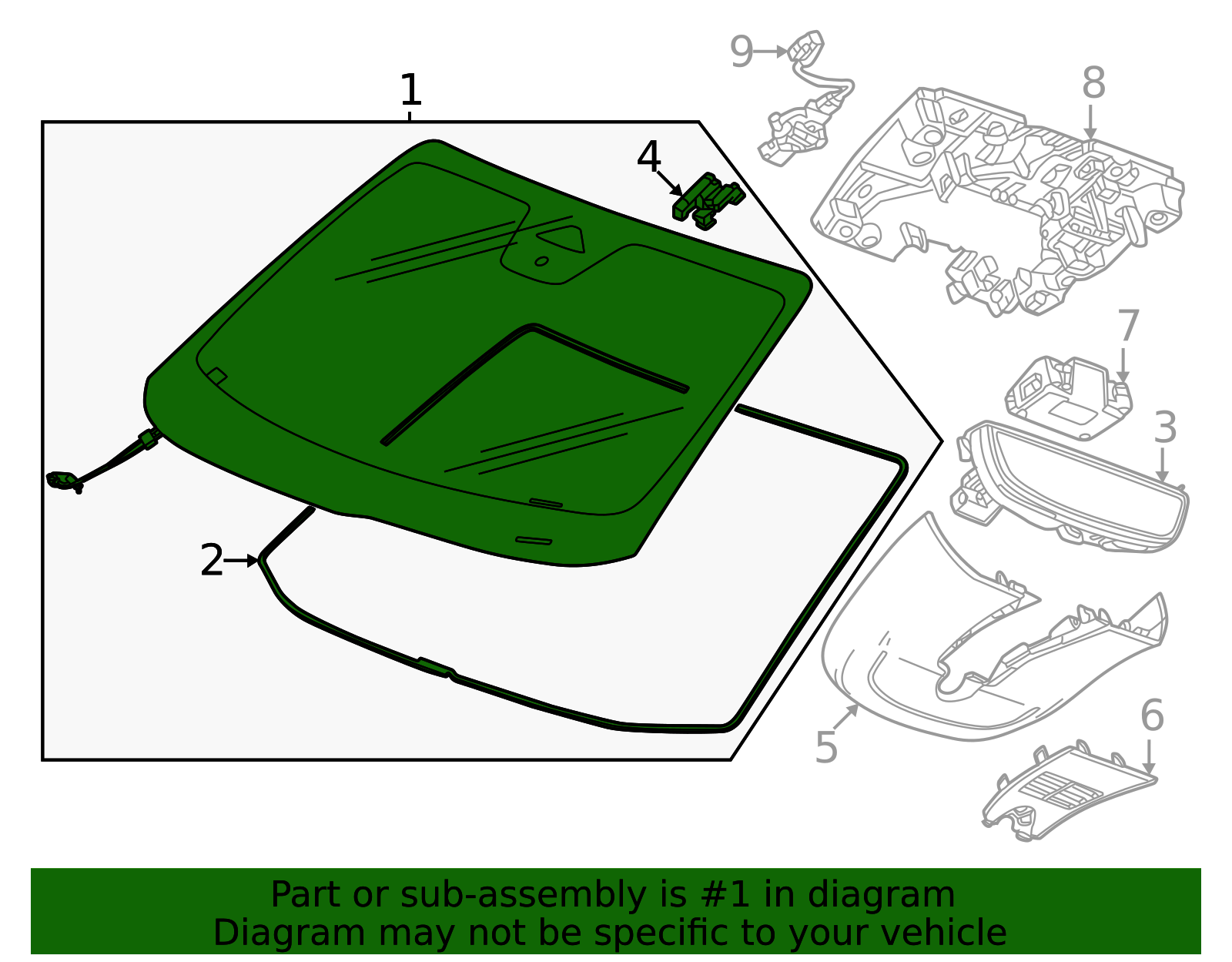 2024-2026 Acura ZDX Windshield 85669197 | OEM Parts Online
