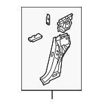 5097458AA - Body: Lock Pillar Reinforced for Mopar Image