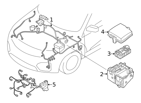 Wiring Harness for 2025 Kia Telluride #0