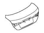 H43003SGBA - : Trunk Lid for Nissan Image