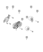 53011557AA - Cooling: Idler Pulley for Mopar Image